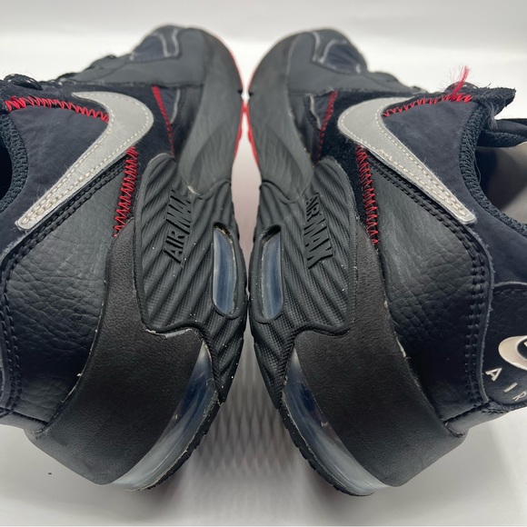 Nike Air Max Excee (GS) Shoes Black Red Silver CD6894-016 Youth Size 4 - Picture 7 of 13